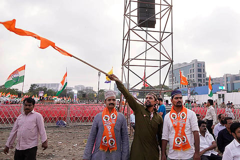 Muslim Supporters at BKC rally